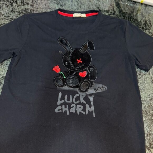 bkys Other - BKYS Lucky charm Black Graphic Tee